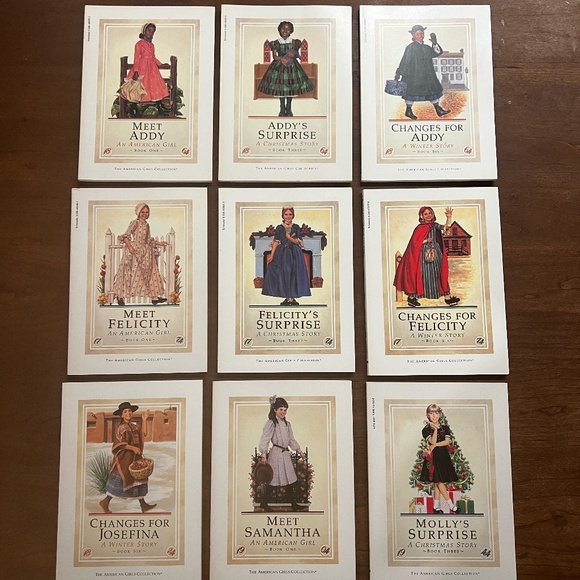 American Girl Doll Vintage 12  Book Bundle with First Edition - Picture 1 of 15